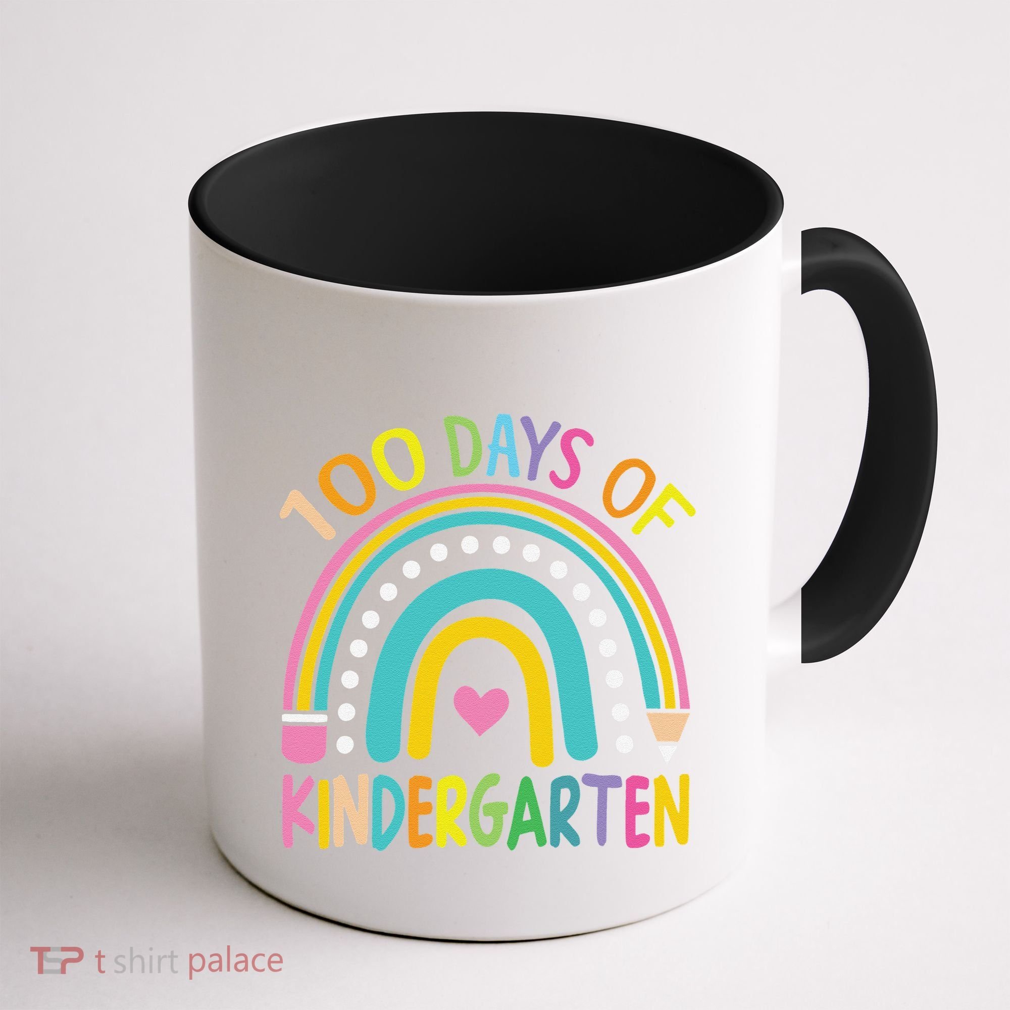 100th Day Of Kindergarten Teacher 100 Days Smarter Gift Coffee Mug