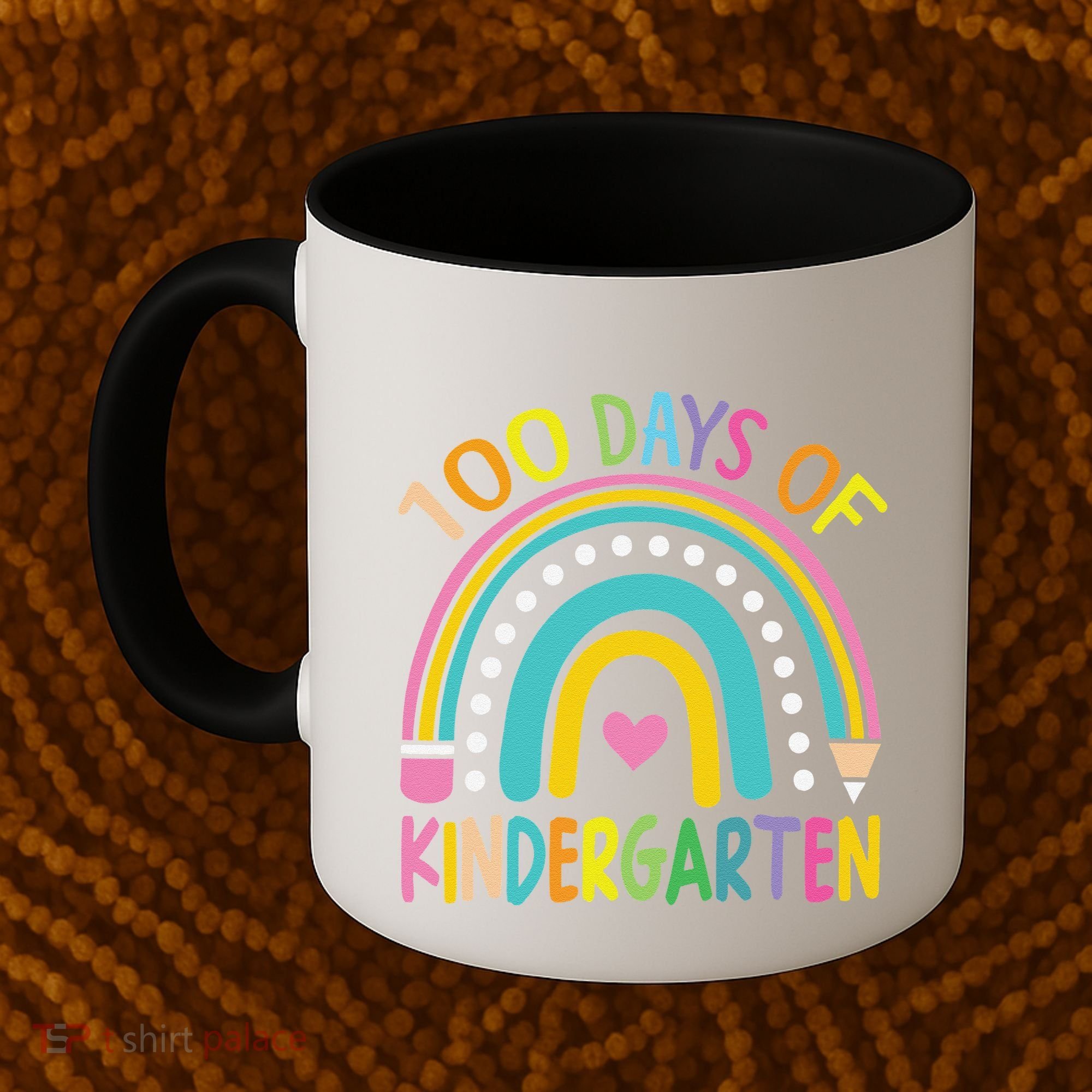 100th Day Of Kindergarten Teacher 100 Days Smarter Gift Coffee Mug
