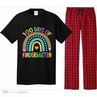 100th Day Of Kindergarten Teacher 100 Days Smarter Gift Pajama Set thumb 0
