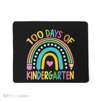 100th Day Of Kindergarten Teacher 100 Days Smarter Gift Mousepad thumb 0
