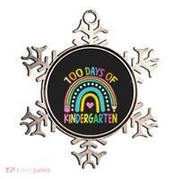 100th Day Of Kindergarten Teacher 100 Days Smarter Gift Ornament thumb 0
