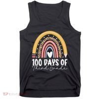100th Day Of Third Grade 100 Days Of 3rd Grade Cool Rainbow Tank Top thumb 0
