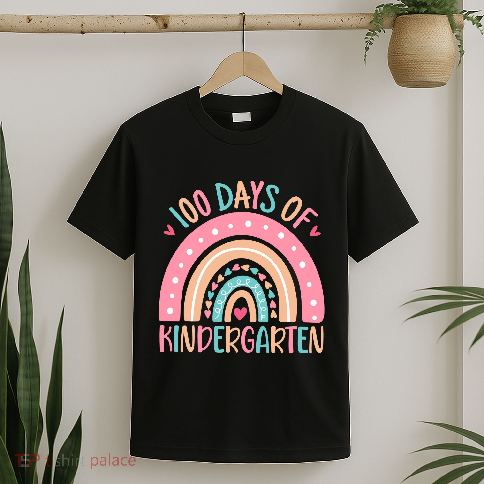100 Days Of Kindergarten Teacher 100th Day Of School T-Shirt