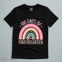 100 Days Of Kindergarten Teacher 100th Day Of School T-Shirt thumb 5