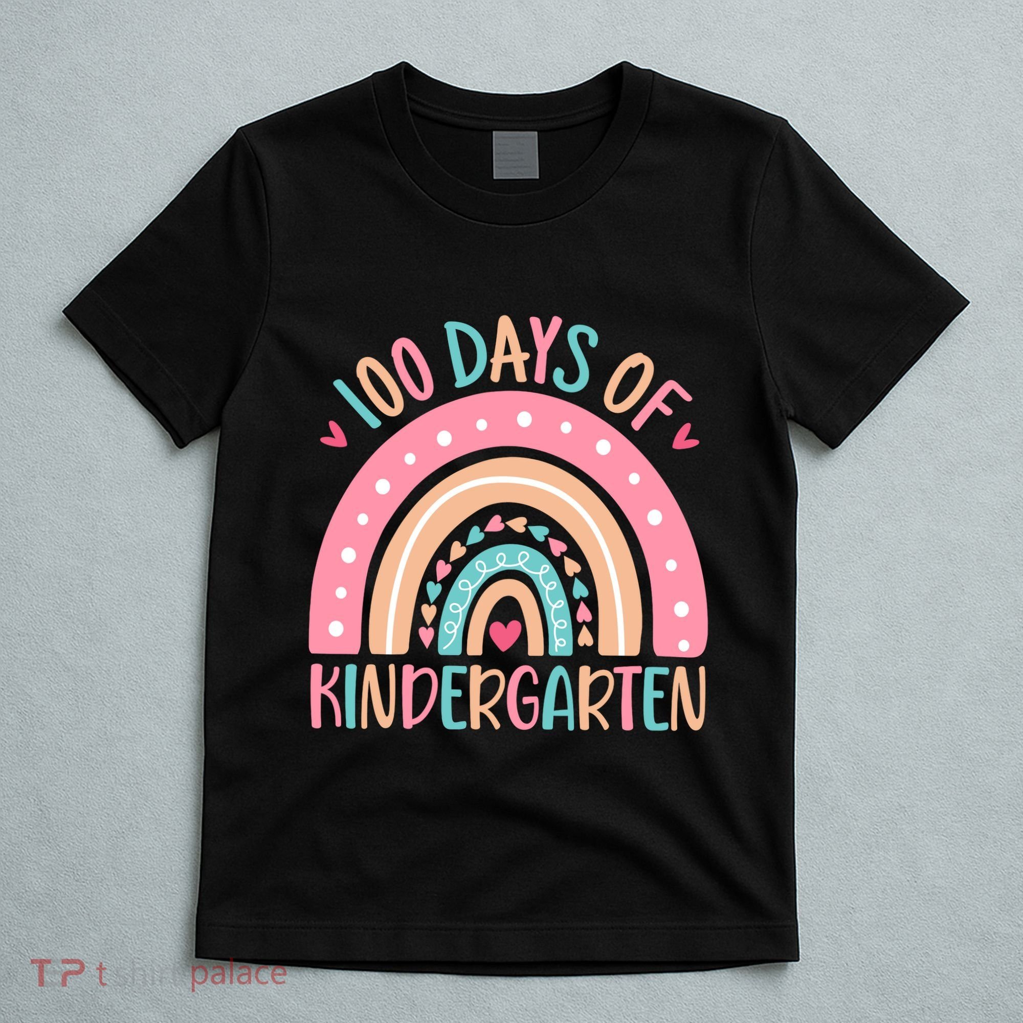 100 Days Of Kindergarten Teacher 100th Day Of School T-Shirt