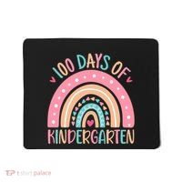 100 Days Of Kindergarten Teacher 100th Day Of School Mousepad thumb 0