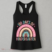 100 Days Of Kindergarten Teacher 100th Day Of School Women's Tank Top thumb 3