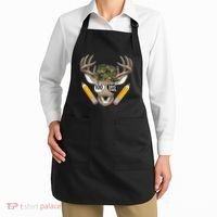 100 Days Of School Deer Hunting Camo For Student Apron thumb 2