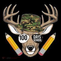 100 Days Of School Deer Hunting Camo For Student Coffee Mug thumb 5