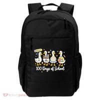 100 Days Of School Ducks Cute Goose Teacher 100th Day Backpack thumb 0
