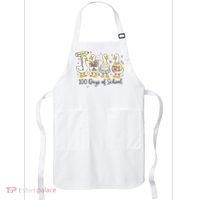 100 Days Of School Ducks Cute Goose Teacher 100th Day Apron thumb 0