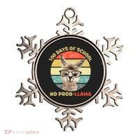100 Day Of School No Probllama Llama Alpaca Math Nerd Cool Gift Ornament thumb 0