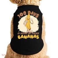 100 Days Of Driving My Teacher Bananas Funny Doggie Tank thumb 0