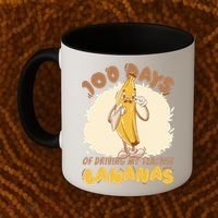 100 Days Of Driving My Teacher Bananas Funny Coffee Mug thumb 2