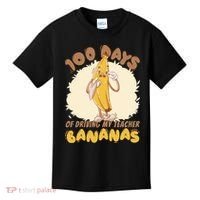 100 Days Of Driving My Teacher Bananas Funny Kids T-Shirt thumb 0