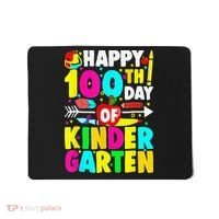 100 Days Of Kindergarten Happy 100th Day Of School Mousepad thumb 0