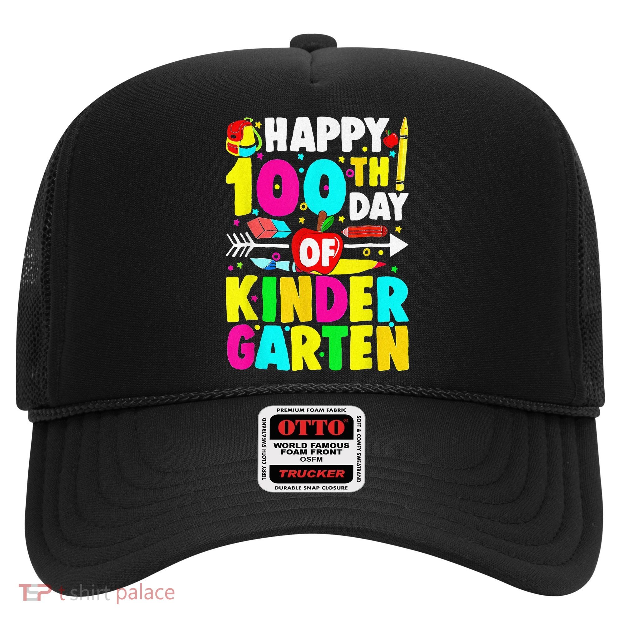 100 Days Of Kindergarten Happy 100th Day Of School Hat
