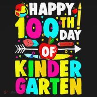 100 Days Of Kindergarten Happy 100th Day Of School Tank Top thumb 6