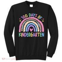 100th Day Of Kindergarten Teacher 100 Days Smarter Sweatshirt thumb 0