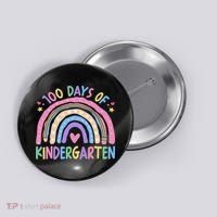 100th Day Of Kindergarten Teacher 100 Days Smarter Button thumb 0