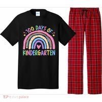 100th Day Of Kindergarten Teacher 100 Days Smarter Pajama Set thumb 0