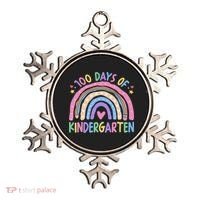 100th Day Of Kindergarten Teacher 100 Days Smarter Ornament thumb 0