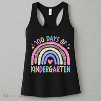 100th Day Of Kindergarten Teacher 100 Days Smarter Women's Tank Top thumb 3