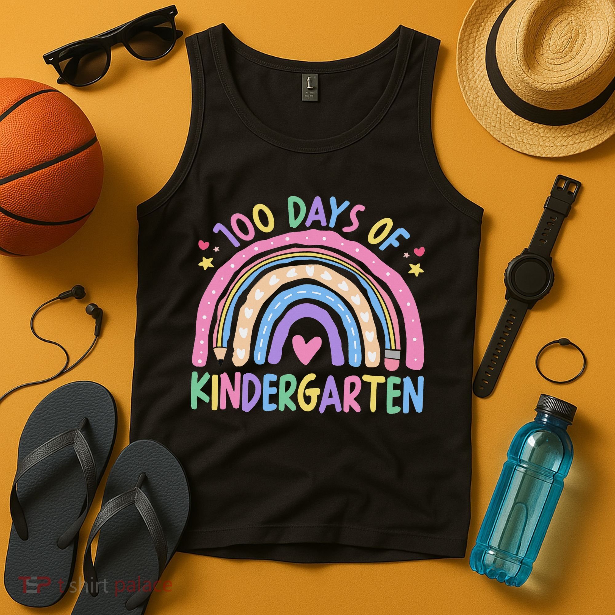 100th Day Of Kindergarten Teacher 100 Days Smarter Tank Top