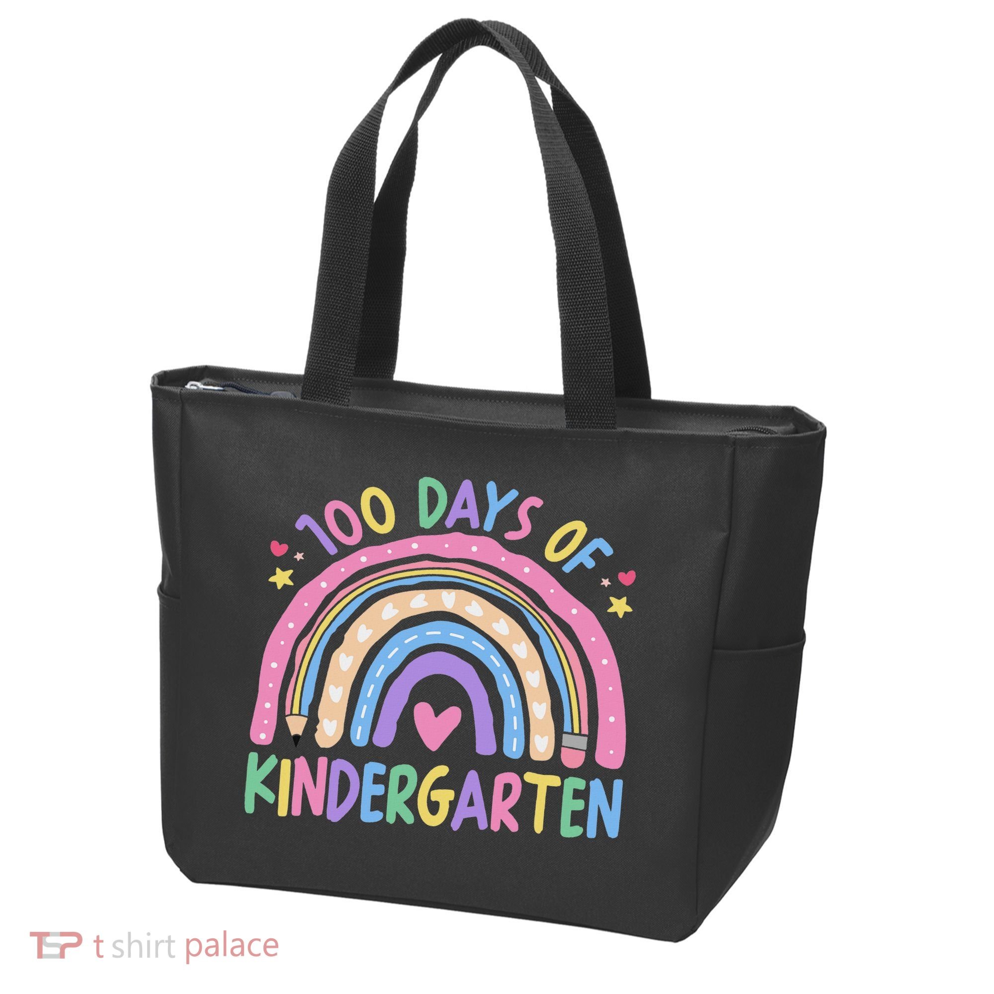 100th Day Of Kindergarten Teacher 100 Days Smarter Tote Bag