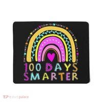 100th Day Of School Teacher rainbow 100 Days Smarter Mousepad thumb 0