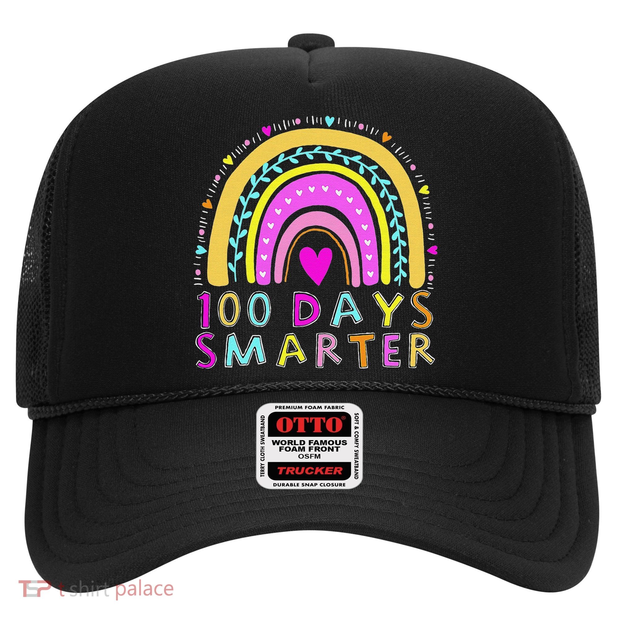100th Day Of School Teacher rainbow 100 Days Smarter Hat