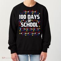 100 Days Of School  Sport Player  Women's Sweatshirt thumb 0