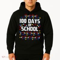 100 Days Of School  Sport Player  Hoodie thumb 2