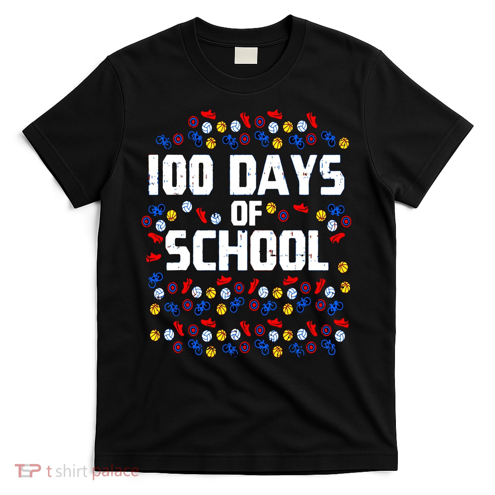 100 Days Of School  Sport Player  T-Shirt