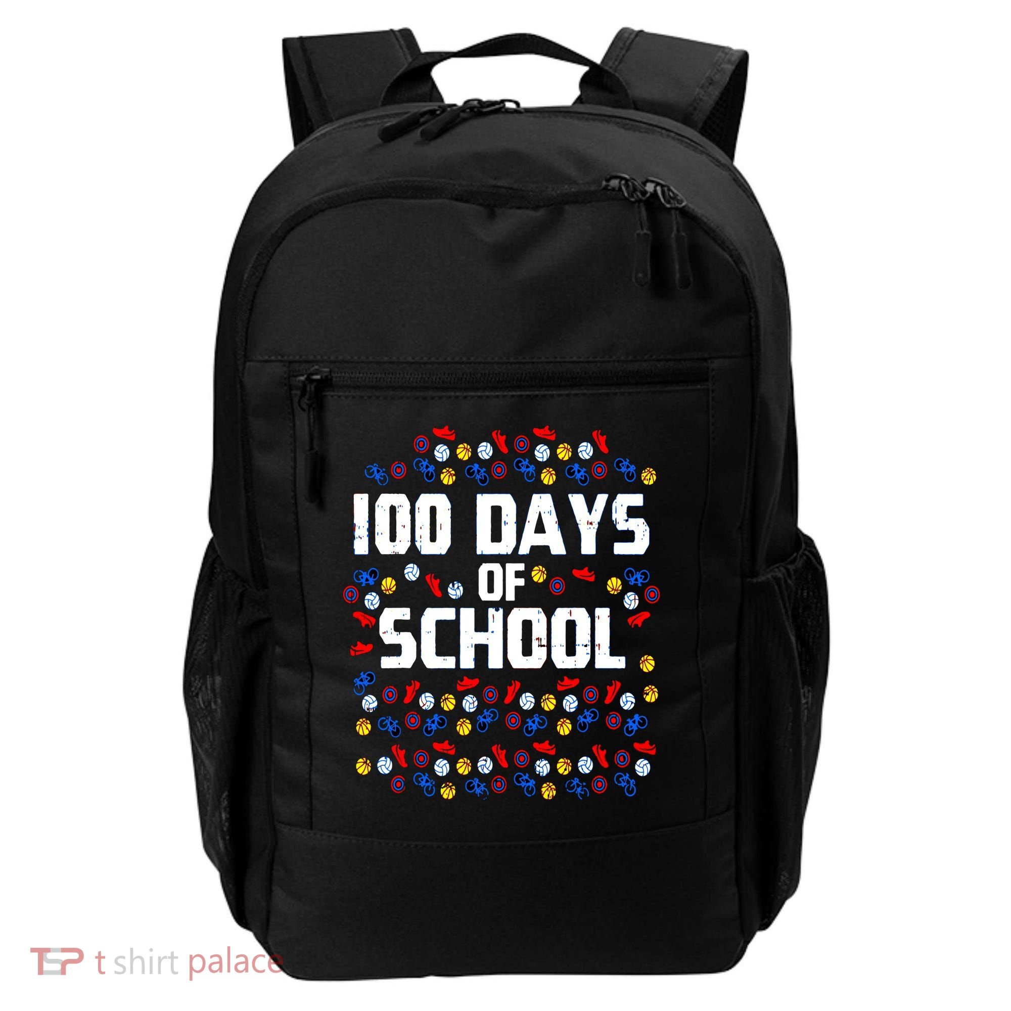 100 Days Of School  Sport Player  Backpack