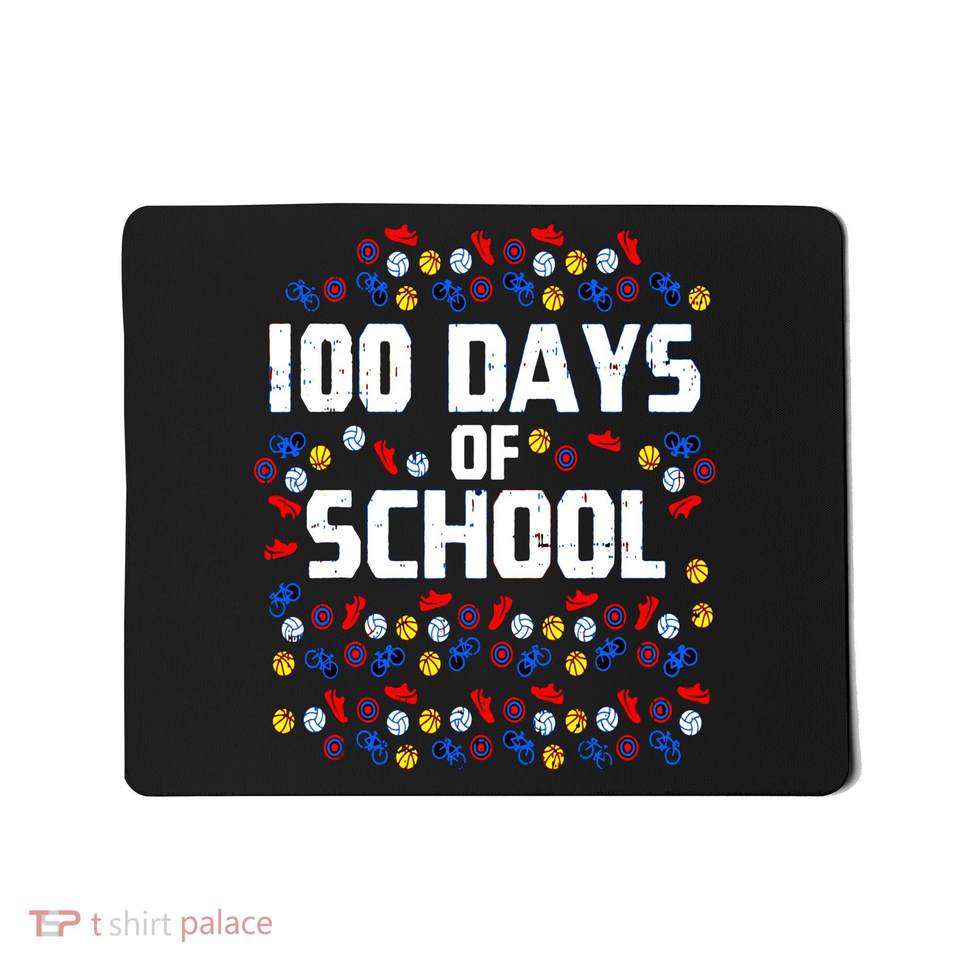 100 Days Of School  Sport Player  Mousepad