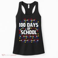100 Days Of School  Sport Player  Women's Tank Top thumb 0