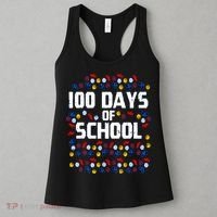 100 Days Of School  Sport Player  Women's Tank Top thumb 3