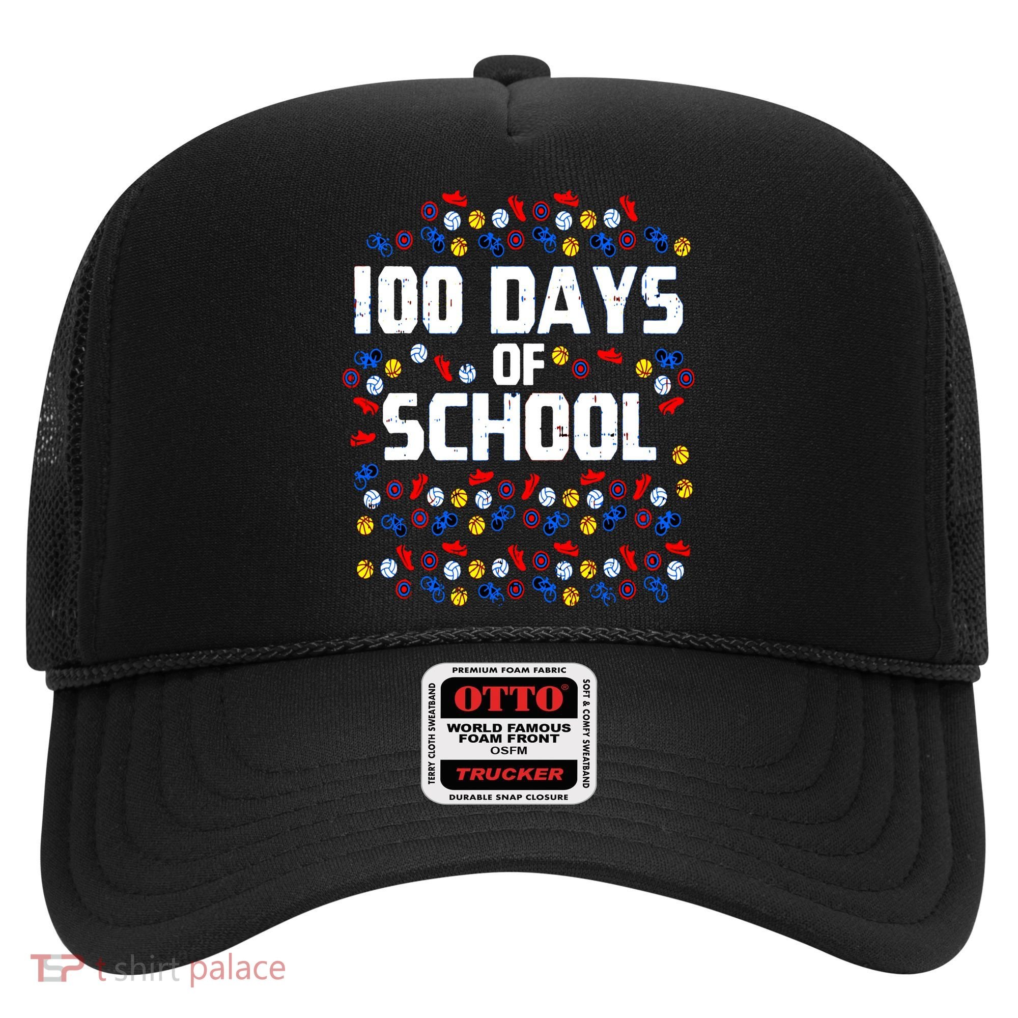 100 Days Of School  Sport Player  Hat