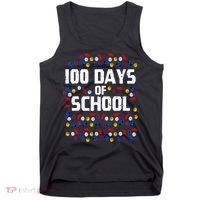 100 Days Of School  Sport Player  Tank Top thumb 0