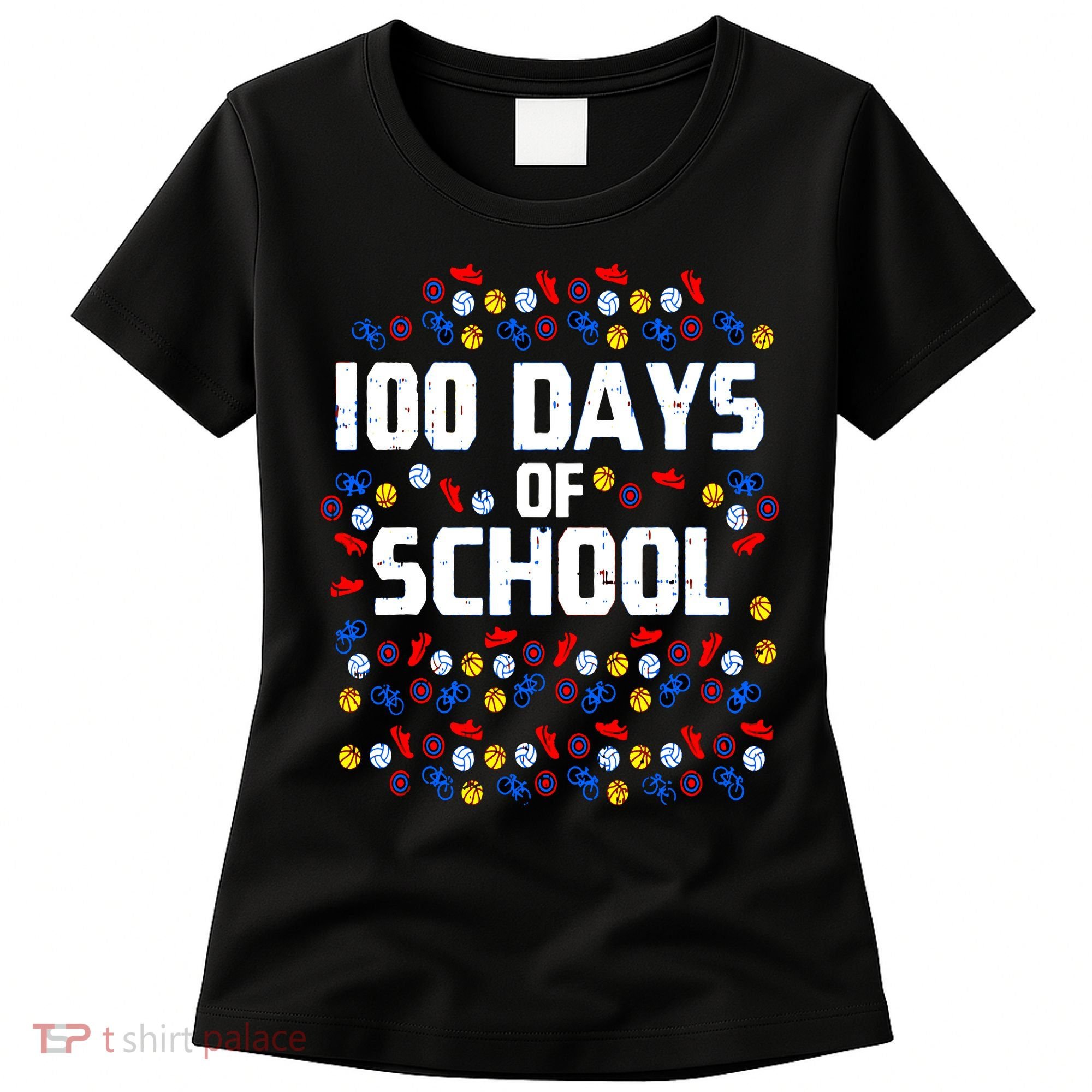 100 Days Of School  Sport Player  Women's T-Shirt