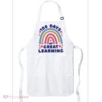 100 Days Of Great Learning School Rainbow Apron thumb 0