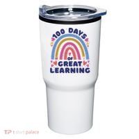 100 Days Of Great Learning School Rainbow Tumbler thumb 0