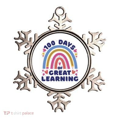100 Days Of Great Learning School Rainbow Ornament