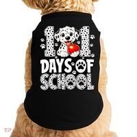 101 Days Of School 100th Day Dog Doggie Tank thumb 0