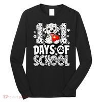 101 Days Of School 100th Day Dog Long Sleeve Shirt thumb 0