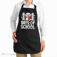 101 Days Of School 100th Day Dog Apron thumb 2