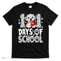 101 Days Of School 100th Day Dog T-Shirt thumb 0