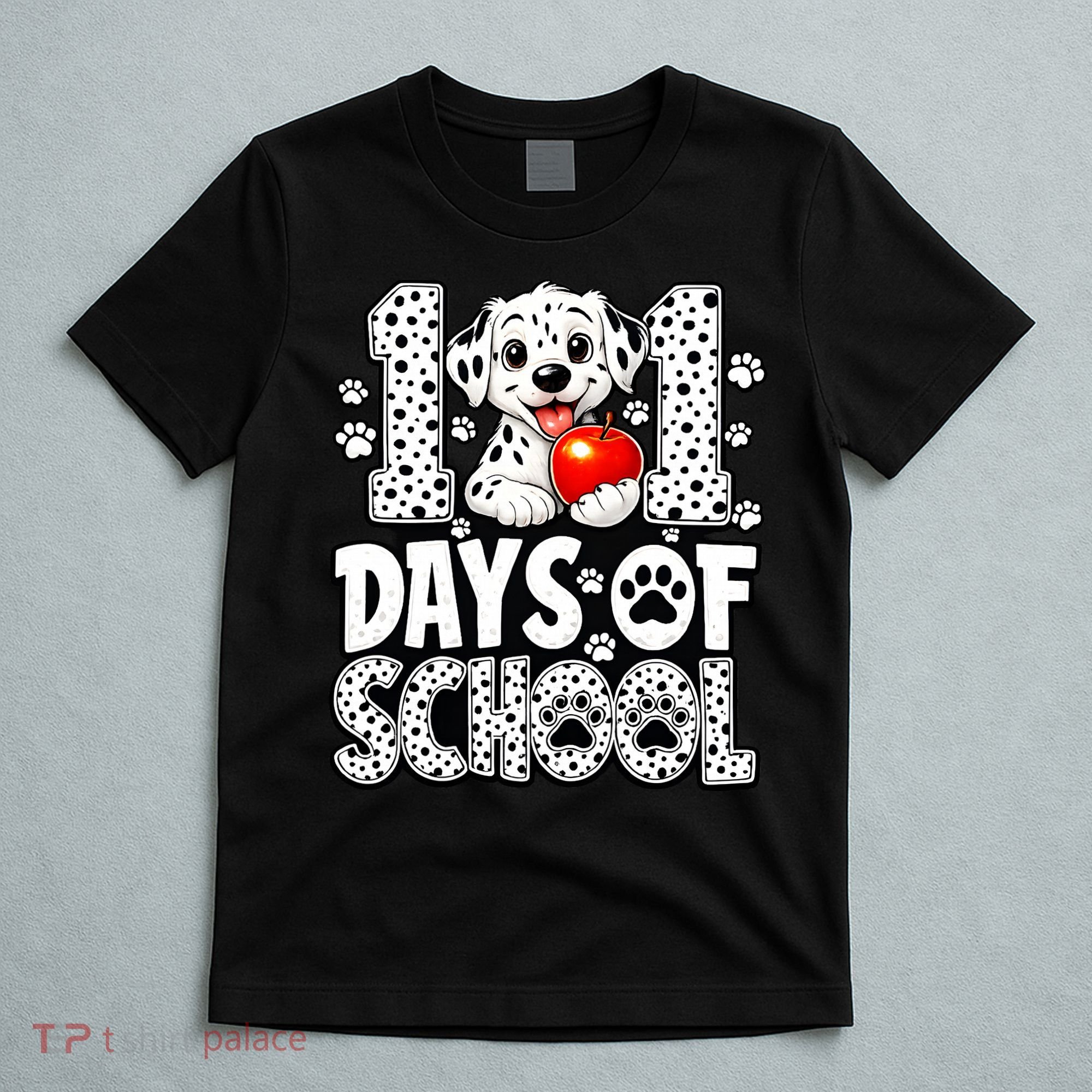 101 Days Of School 100th Day Dog T-Shirt