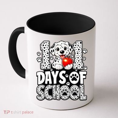 101 Days Of School 100th Day Dog Coffee Mug